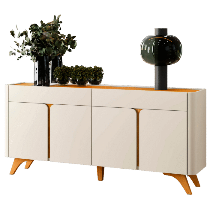 Buffet Arcus Off White/Naturale - MAVAULAR - Imagem 5