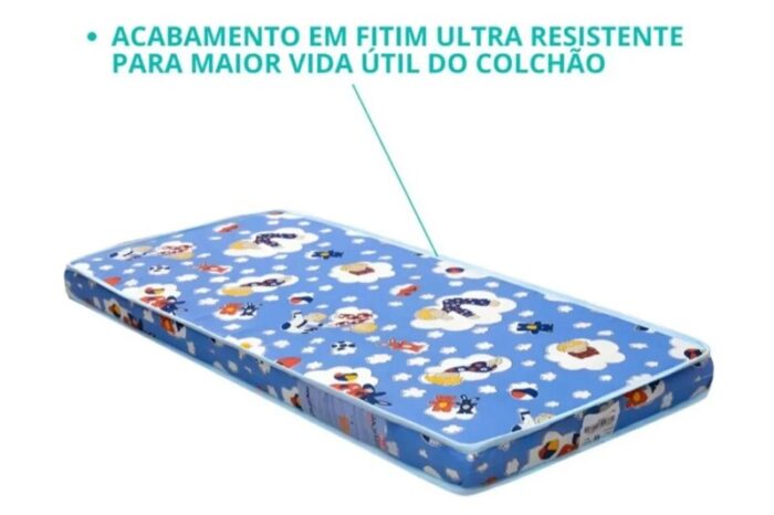 Colchão Infantil Baby Physical 70x130x10 - Ortobom - Imagem 2