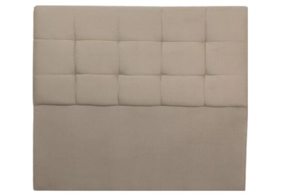 Cabeceira Casal Veneza Sued Bege Larg. 1.40m