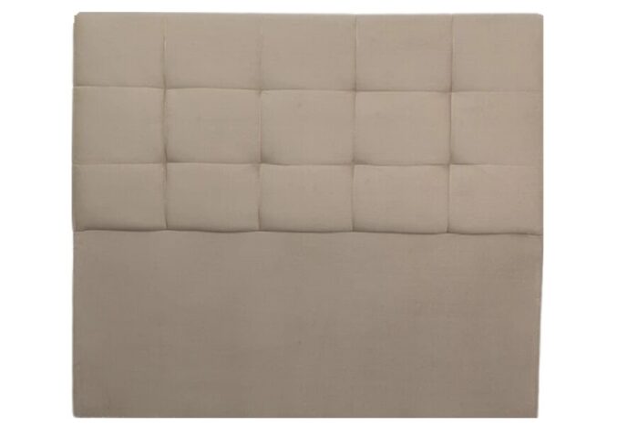 Cabeceira Casal Veneza Sued Bege Larg. 1.40m