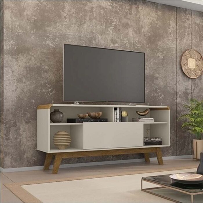 Rack Lazuli Off TV até 55 Polegadas Larg. 1.35m - Bechara