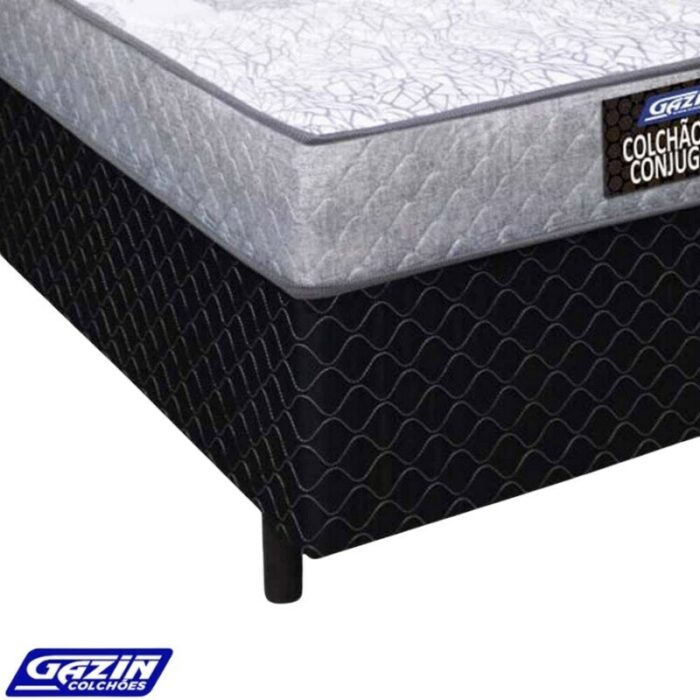 UniBox Solteiro Supreme Natural D28 88x188x53 Cinza - Gazin - Imagem 4