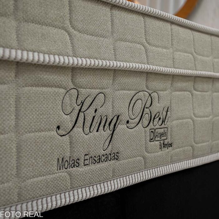 Colchão Queem King Best 158x198x28 Molas Ensacadas Pocket - Anjos - Imagem 6
