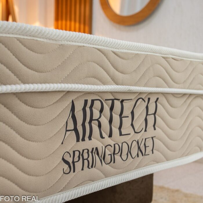 Colchão Solteiro Airtech Springpocket 88x188x25 Molas Ensacadas - Ortobom - Imagem 2