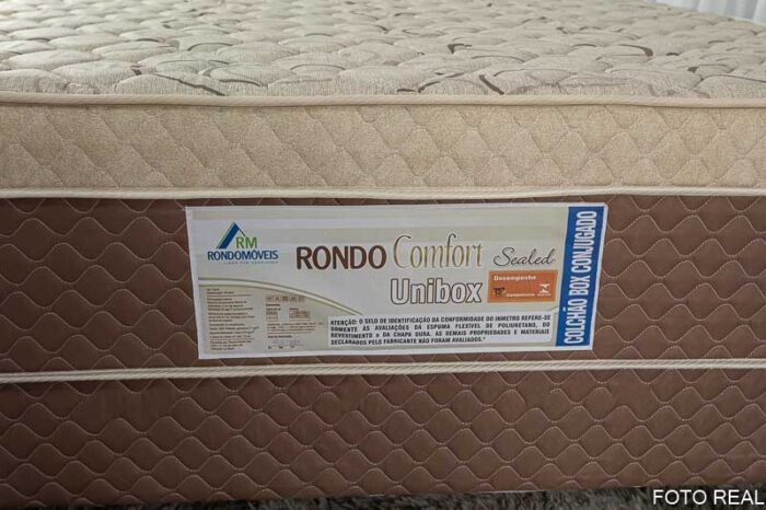 Cama Box Casal Ortopédico Rondoconfort 138x188x60 D33 - Rondomóveis - Imagem 4