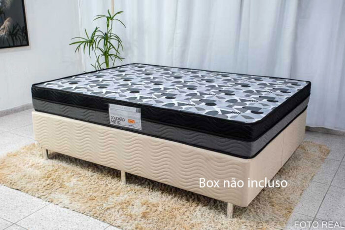 Colchão Casal Ortopédico EPS Iso Dupla Face D-33 138x188x20 - Ortobom - Imagem 3