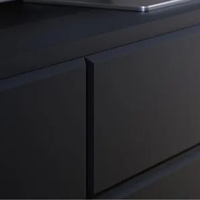 Rack Bancada Noronha Preto/Noce TV até 70 Polegadas Larg. 1.80m - Colibri - Imagem 6