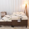 Cama Solteiro Unibox C/ Cama auxiliar Sonho Bom Marrom - Nosso Sonho