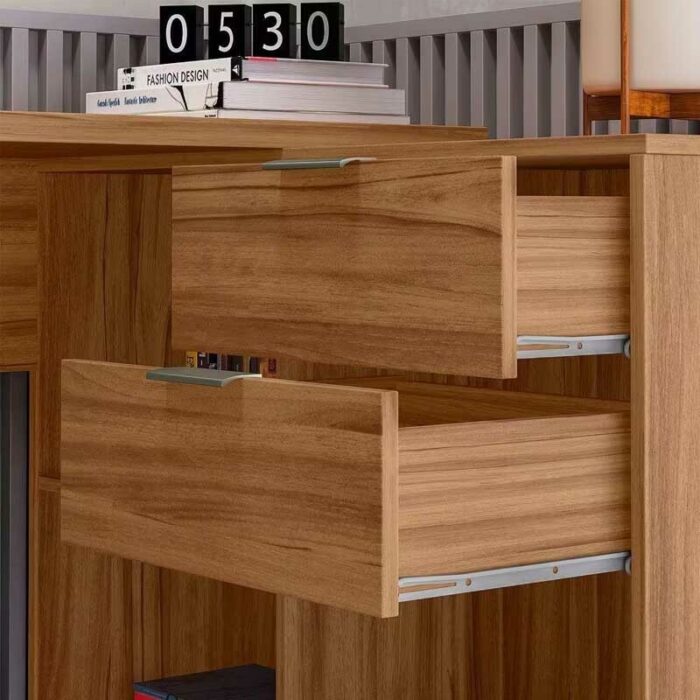 Mesa Office NT 2060 Freijó 2 Gavetas Larg. 2.00m - Notável - Imagem 5