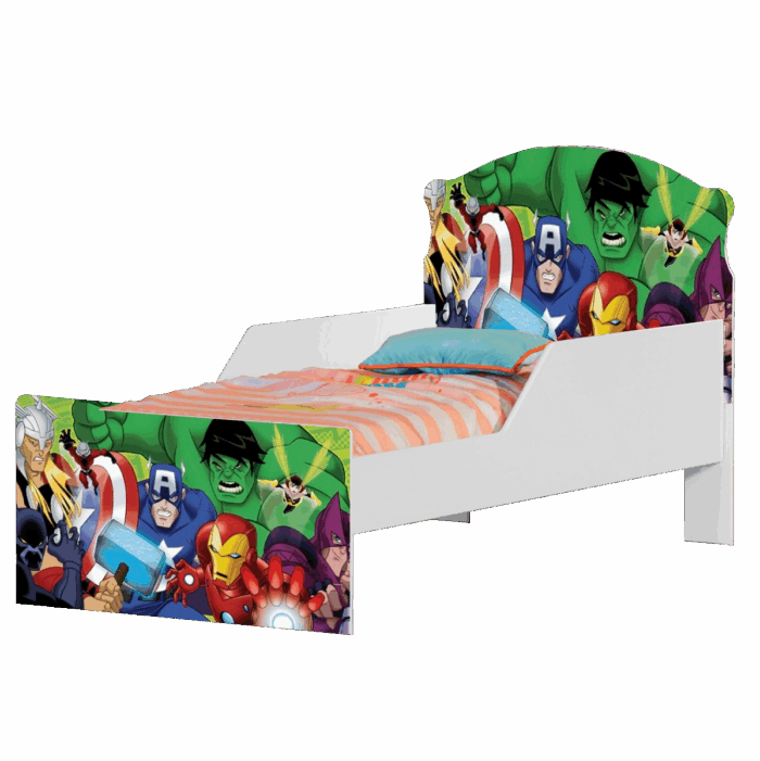 Mini Cama Juvenil Lívia (Menino) Vingadores 404188 – MADEC/VJ MÓVEIS - Imagem 2