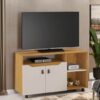 Rack Seleto Cinamomo/Off TV até 49 Polegadas Larg. 1.21m - JCM