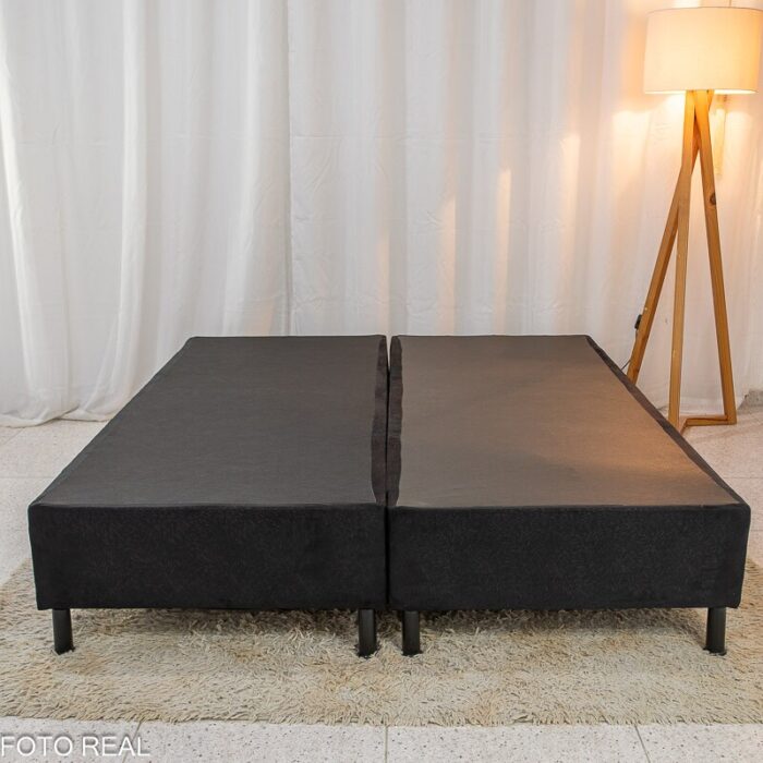 Box Queem Sued Preto 158x198x37 - Nosso Sonho - Imagem 2