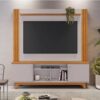 Home Bálsamo Cinamomo/Off C/ Detalhe Ripado TV até 65 Polegadas Larg. 1.50m - JCM