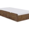 Cama Auxiliar Solteiro 2 Gavetas Ypê 93x188x33 - D Doro