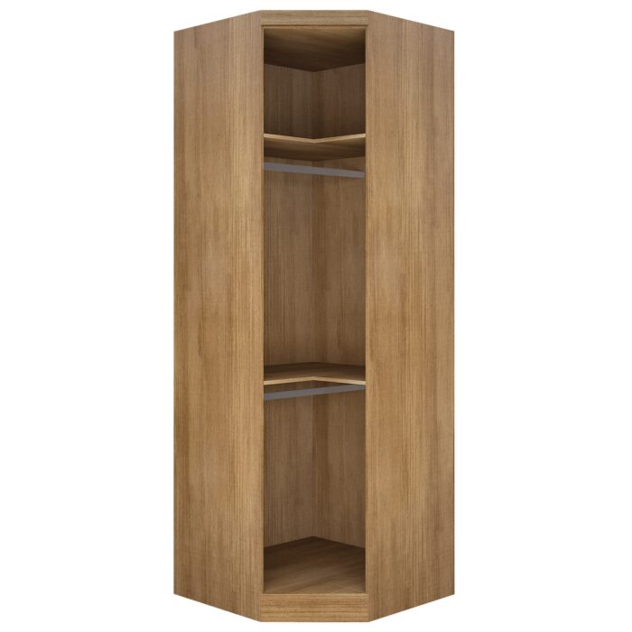 Módulo Canto Oblíquo Rizon Cumaru/Fendi - NOVO HORIZONTE - Imagem 2