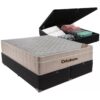 Colchão Queen Airtech Springpocket + Base Box Baú Preto – ORTOBOM + AVALON COLCHÕES