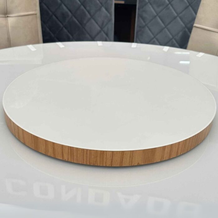 Prato Giratório 45 cm Off White – FINO TOK - Imagem 2