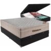 Colchão Casal Airtech Springpocket + Base Box Baú Preto – ORTOBOM + BIOSTAR