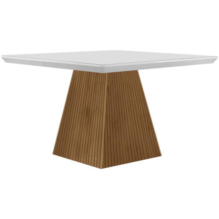 Mesa Luna 90 Canto Copo Imbuia/Ripado/Off White – RUFATO - Imagem 4
