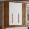 Guarda-Roupa 6 Portas Navegantes 2,25 m Cedro/Areia - RUD RACK