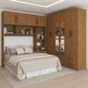 Modulado 4 Portas + Guarda-Roupa 6 Portas Hércules (Com Espelho) Cinamono – CARIOCA MÓVEIS