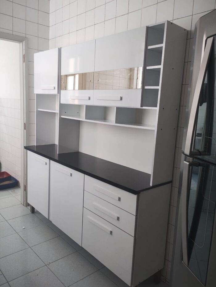 Kit Cozinha Alexia 1,80 Branco Neve - IMOP - Imagem 5