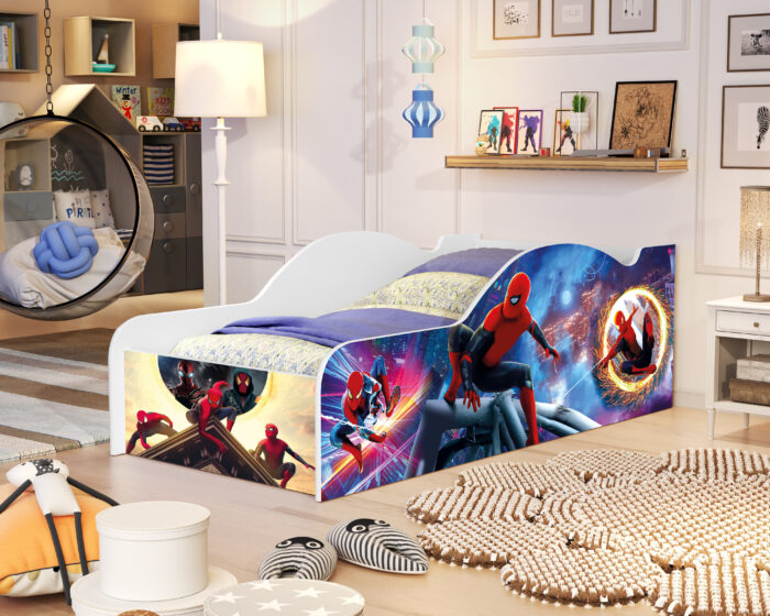 Cama Juvenil Carro (Menino) Homem-Aranha 14 - MADEC/VJ MÓVEIS - Imagem 2