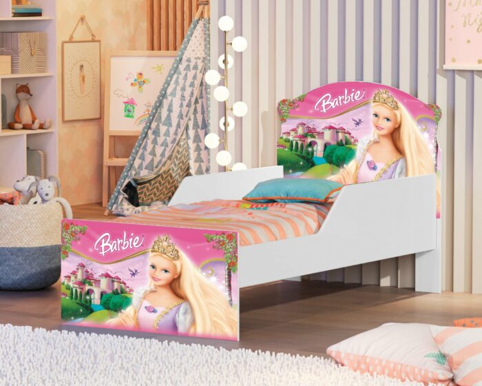 Mini Cama Juvenil Lívia (Menina) Barbie 404189 – MADEC/VJ MÓVEIS - Imagem 2