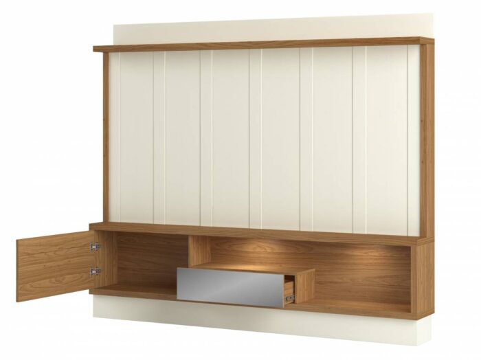 Home até 65″ Vênus TB179E Off White/Freijó – DALLA COSTA - Imagem 3