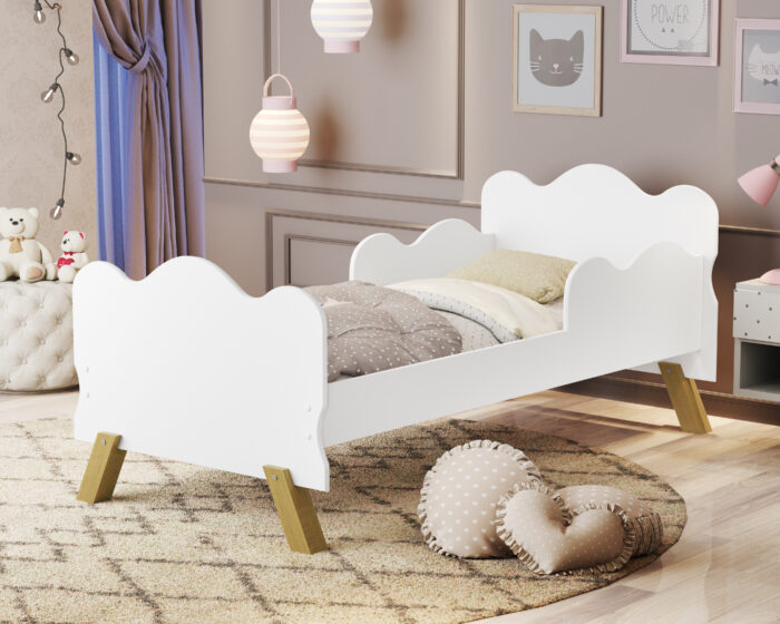 Mini Cama Juvenil Angel Branco - MADEC/VJ MÓVEIS - Imagem 2