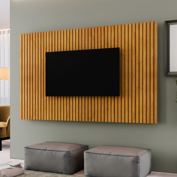 Painel Ripado até 75" Versátilis 2,17 m Naturale - MAVAULAR