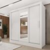 Guarda-Roupa 3 Portas Valência 1,90 m Branco Neve - TCIL