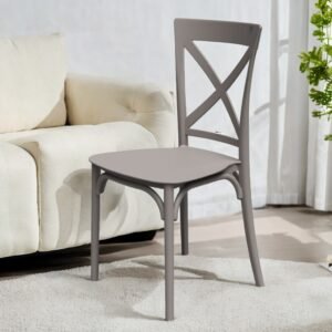 Cadeira Robust Cross Nude – FORTE PLASTICO