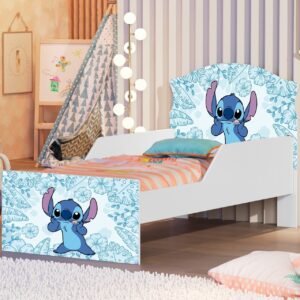 Mini Cama Juvenil Lívia (Menina/Menino) Stitch 4041118 – MADEC MÓVEIS