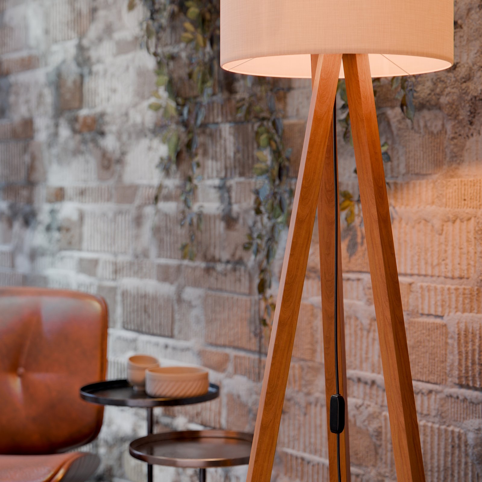 Luminaria Classic Off White/Nature - TEBARROT DO BRASIL - Imagem 3