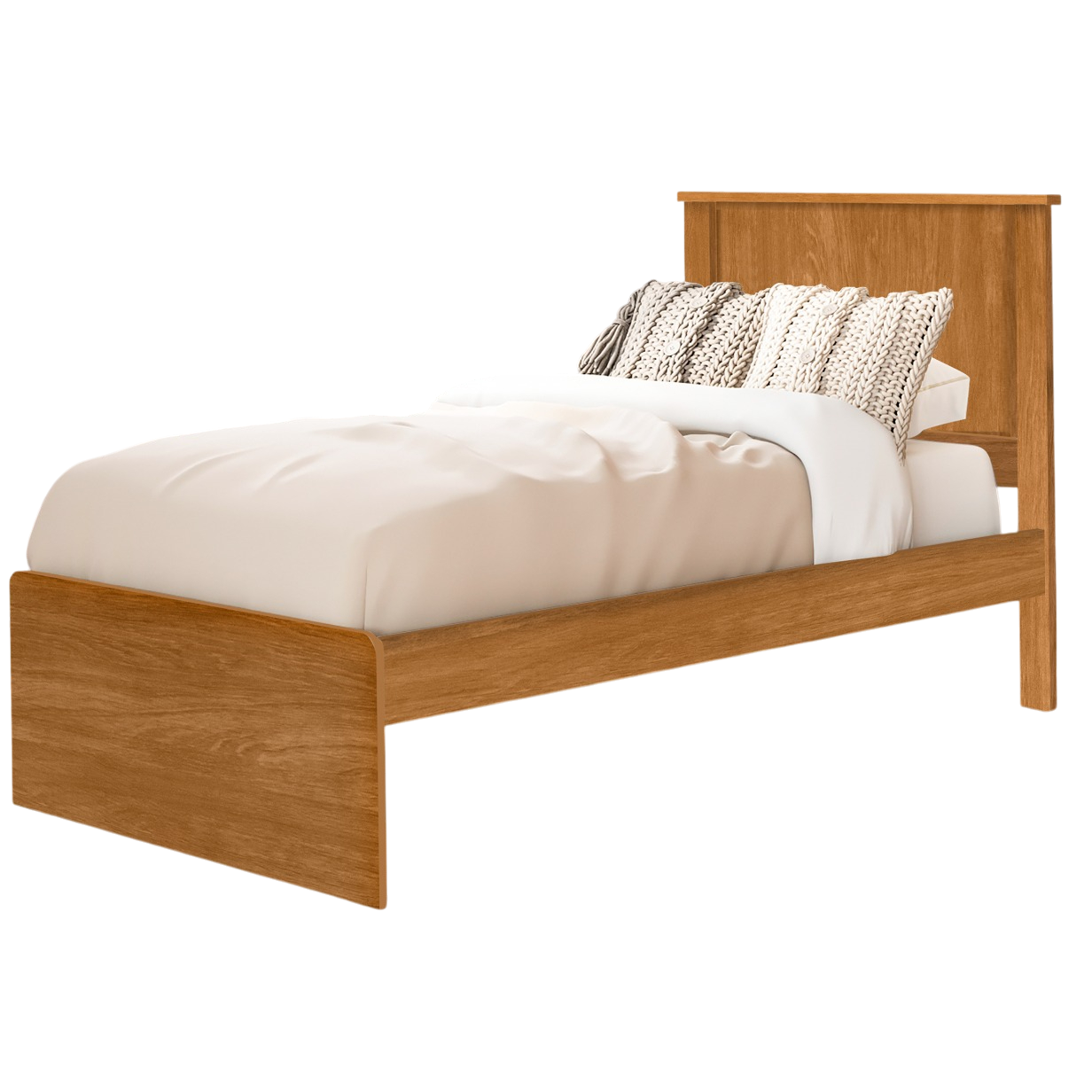 Cama Solteiro Barcelona Nature - TEBARROT DO BRASIL - Imagem 3