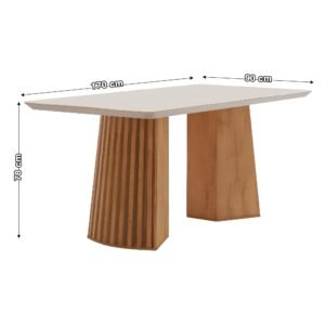 Mesa Nevada 170 (Tampo Smart Plus) Cinamomo/Off White – CEL MOVEIS