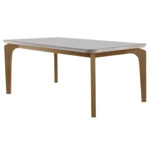 Mesa Londrina 180 Canto Copo Naturale/Off White – RUFATO