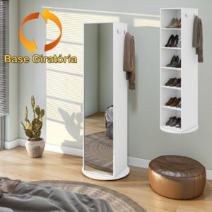 Sapateira Multifuncional Esthela Branco – LOPAS