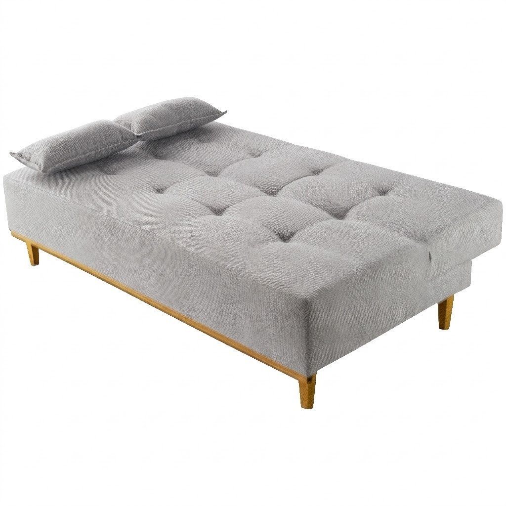Sofá Cama Dallas Ref.48 1,81 m Linho Cinza 2502-B – LUXURY - Imagem 7