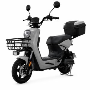 Moto Elétrica Comfy 800W Cinza – KONECT MOTOS ELÉTRICAS