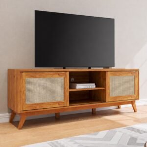 Rack até 75″ One/Tesla Mel – VIERO MÓVEIS