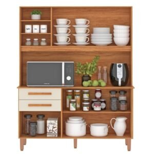 Kit Cozinha Adelle CM740 1,20 m Cinamomo/Off White – FELLICCI
