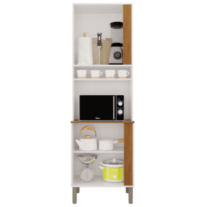 Torre Quente Pérola 0,66 m Branco/Cinamomo  – SALLÊTO