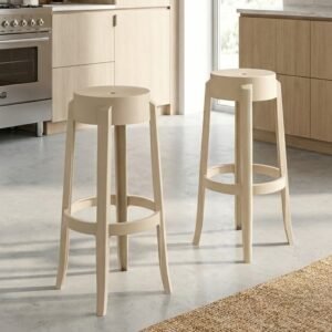 Kit 2 Banquetas Shine Plus Capuccino UZ8007-15 – KAPPESBERG