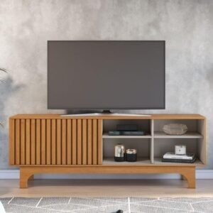 Rack ate 70″ Sereno Cinamomo/Off White – JCM MOVELARIA