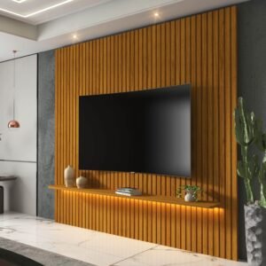 Painel até 75″ Nobre Ripado 185 Naturale – GELIUS