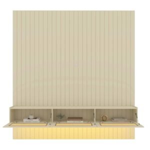 Home Suspenso até 85″ Majestade 230 Off White com Nicho Native Off White – GELIUS