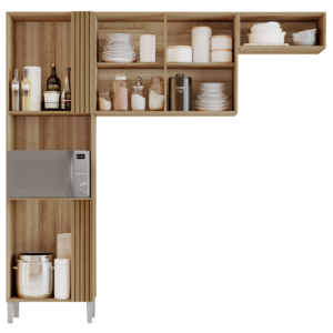 Cozinha 3 Pecas Juma Atacama/Off White – ARAMOVEIS