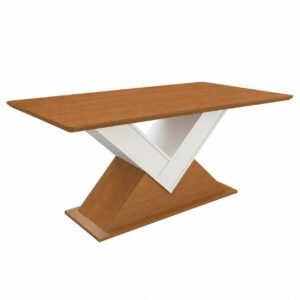 Mesa Amora BA35 160 (S/Vidro) Canela/Off White – KAPPESBERG